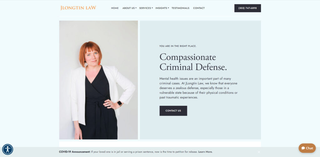 Jlongting Law best law firm websites
