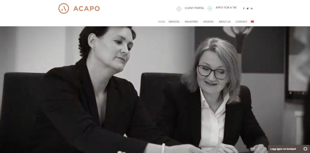 Acapo best law firm websites