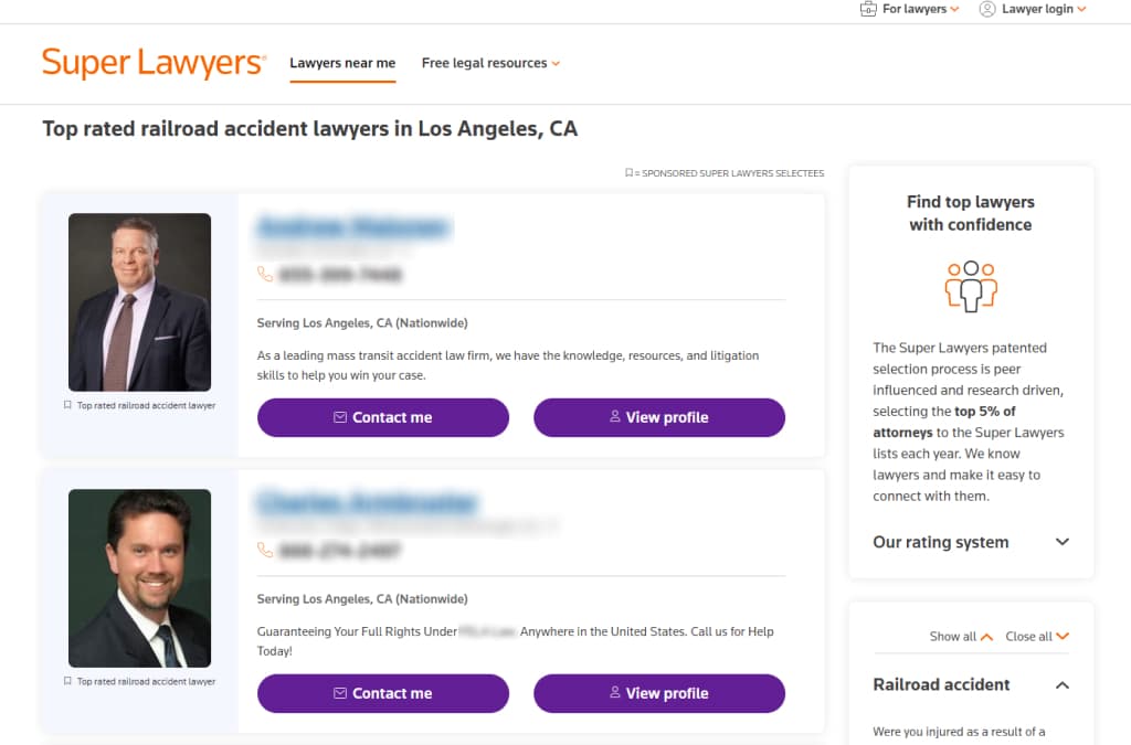 What is Super Lawyers