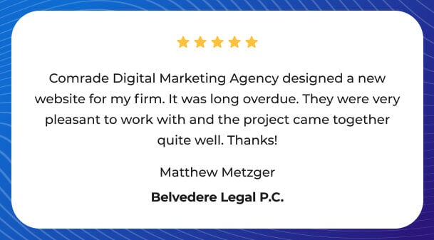 Belvedere Legal P.C. testimonial