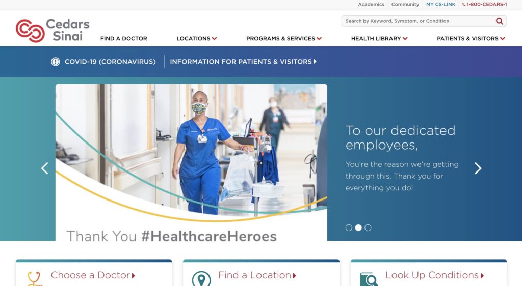 Cedars-Sinai | A Non-Profit Hospital in Los Angeles