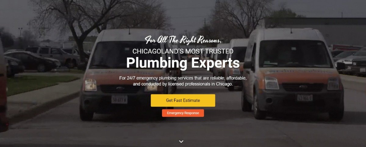plumbing company website