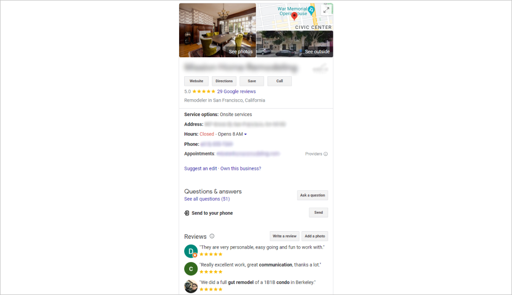 Remember about local SEO