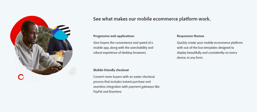 Magento is mobile-friendly