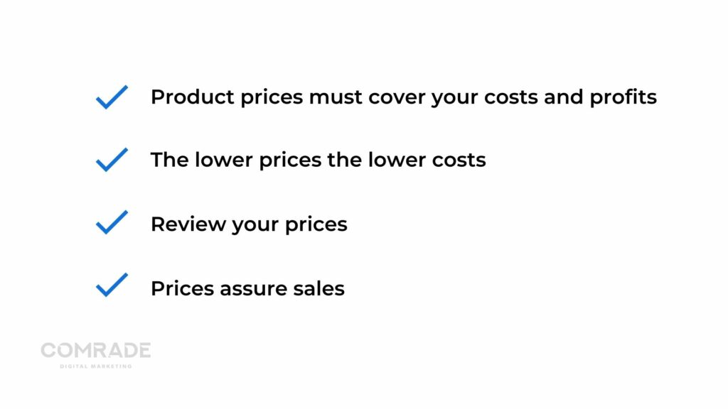 Basic sales rules in digital marketing
