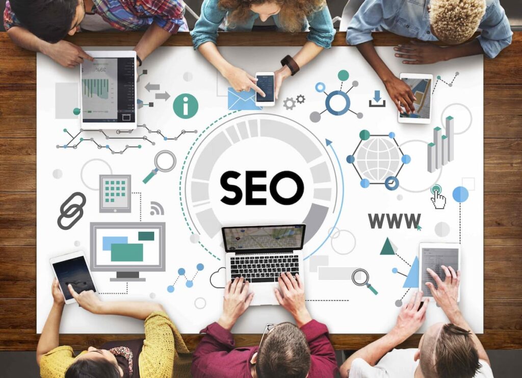 Using of SEO strategy