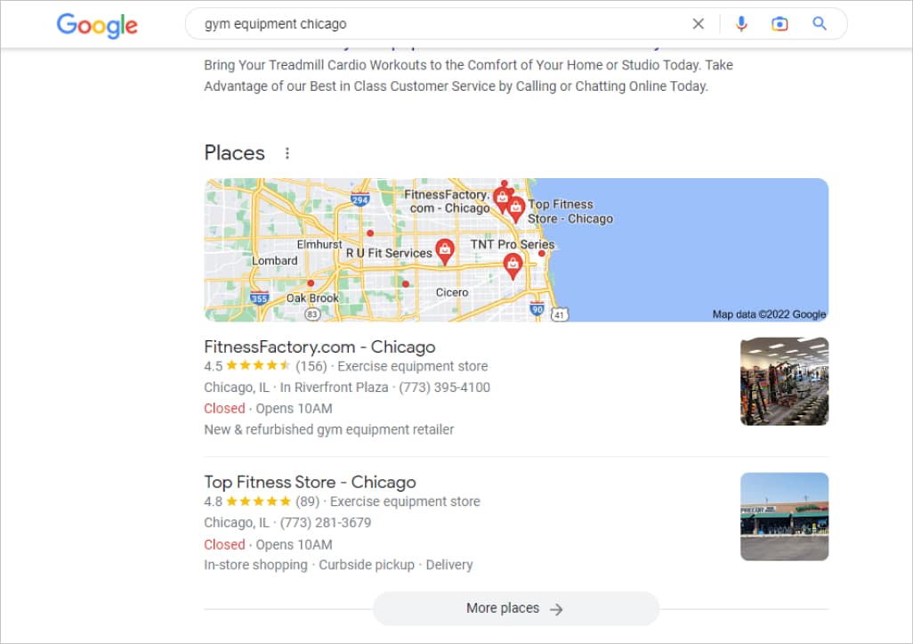 Implement location-based keywords in content
