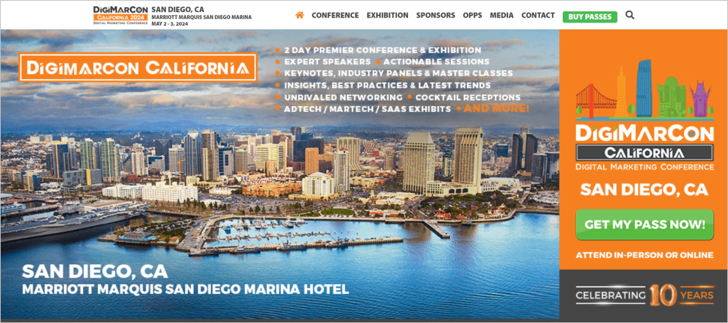 DigiMarCon California conference