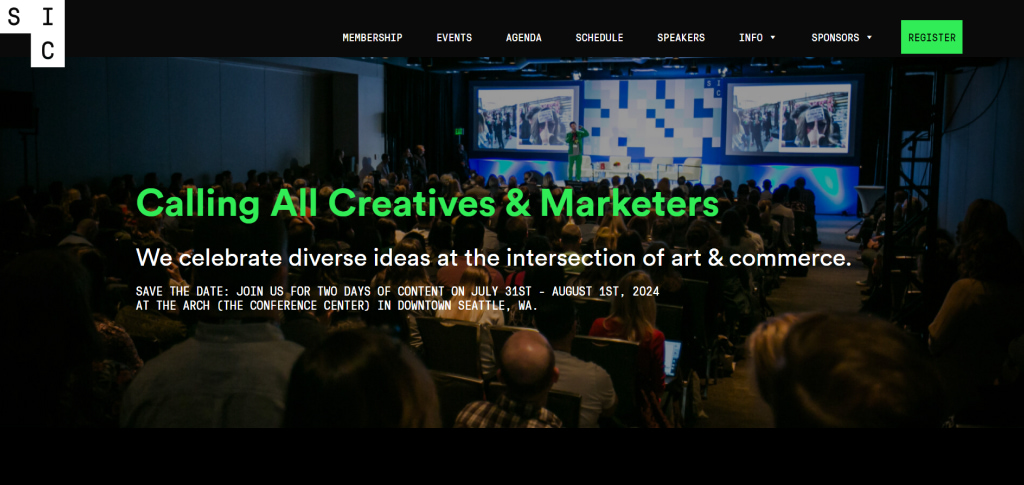 Seattle Interactive Conference screenshot