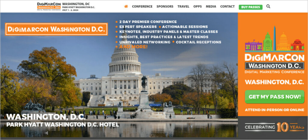 DigiMarCon Washington DC conference