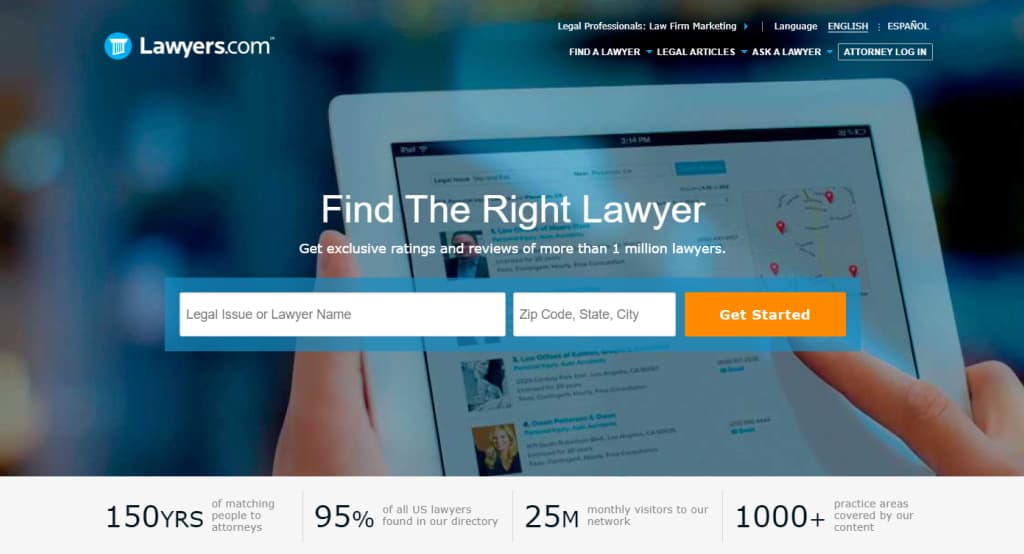 Lawyers.com for lawyers