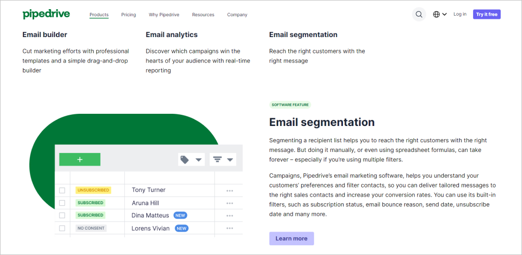 Pipedrive software