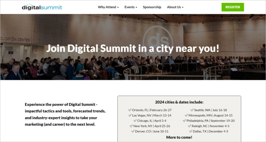 Digital Summit Chicago screenshot