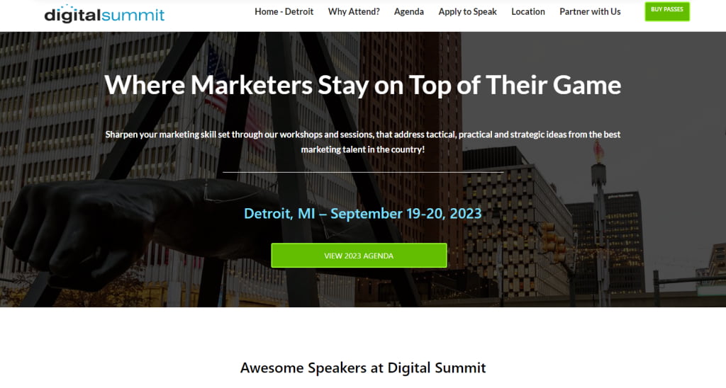 Digital Summit Detroit screenshot