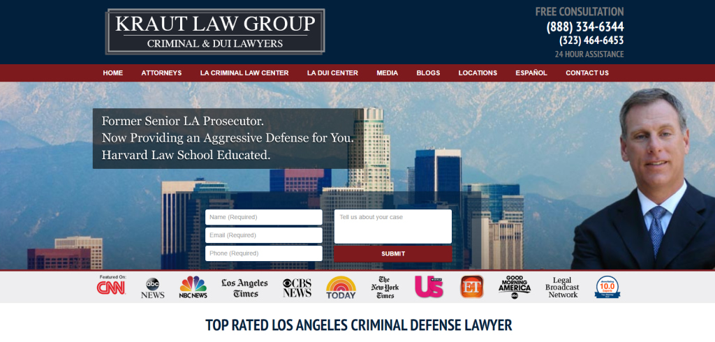 Kraut Law Group screenshot