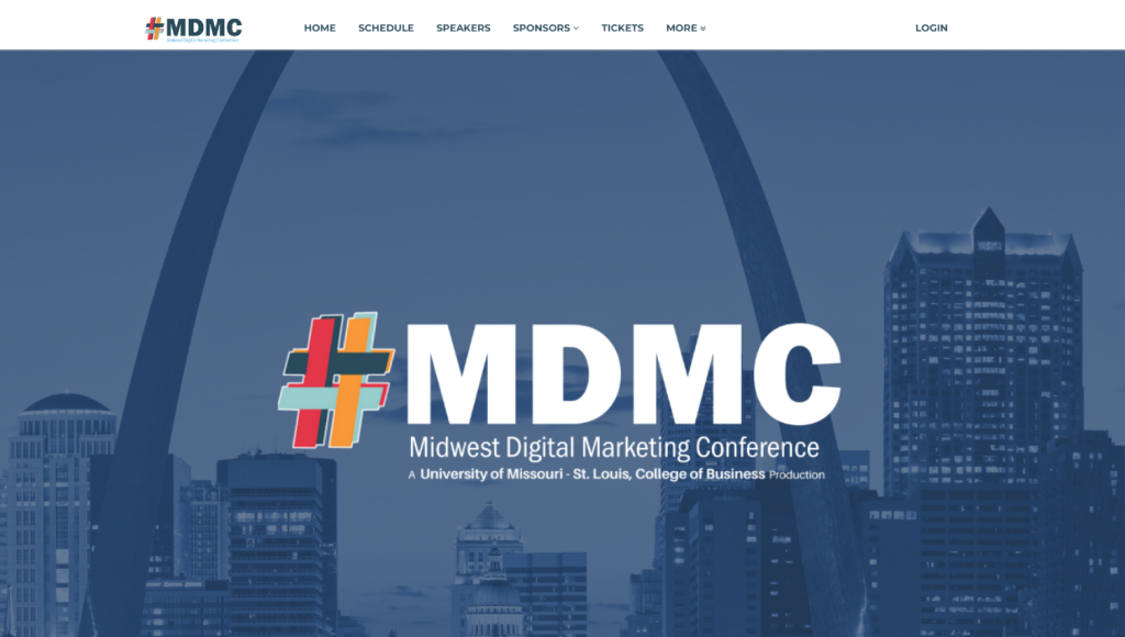 Midwest Digital Marketing Conference screenshot