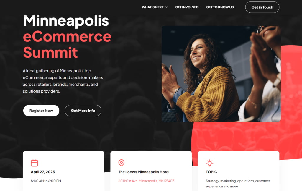 Minneapolis eCommerce Summit screenshot