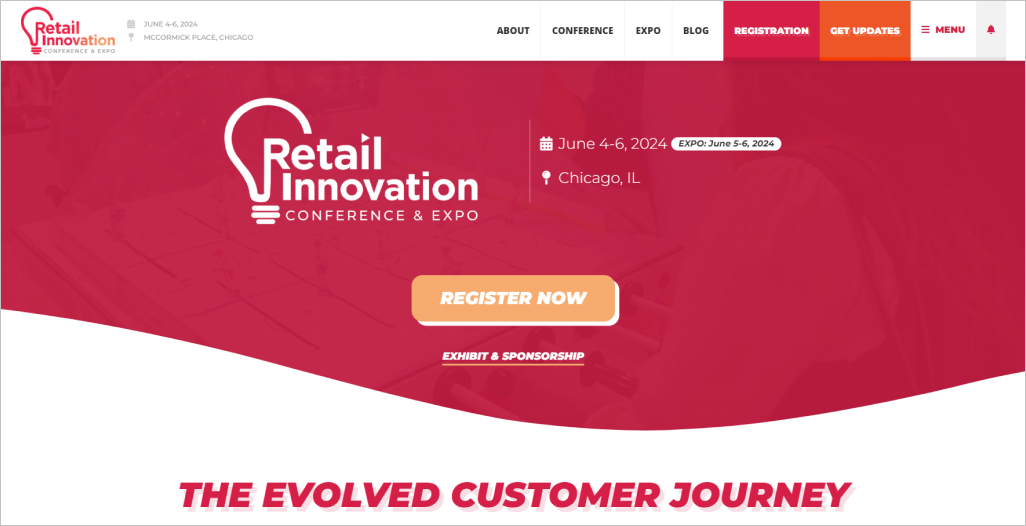 Retail Innovation Conference & Expo screenshot