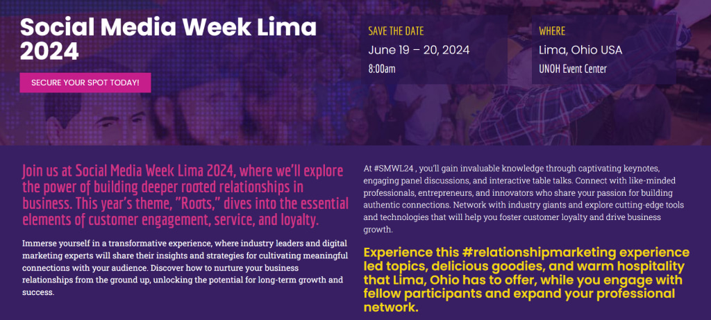Social Media Week Lima screenshot