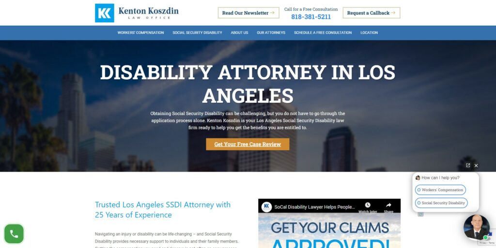kenton koszdin law office web design