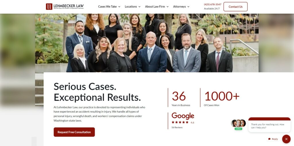 lehmbecker law web design