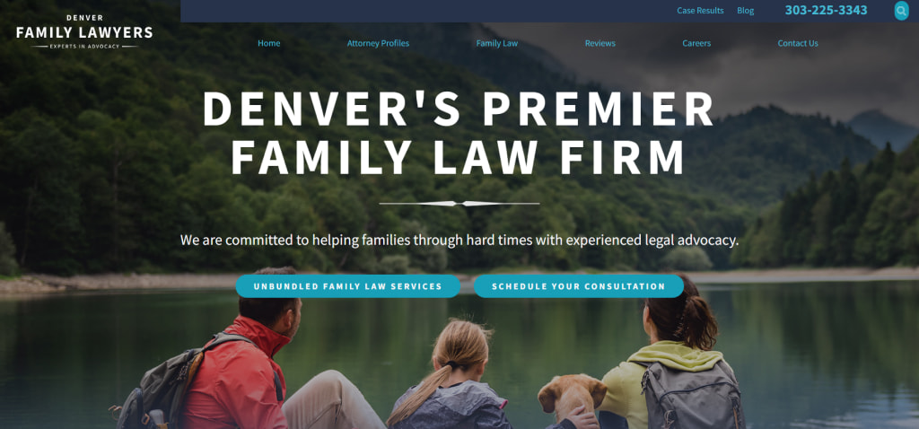 Denver Family Lawyers screenshot