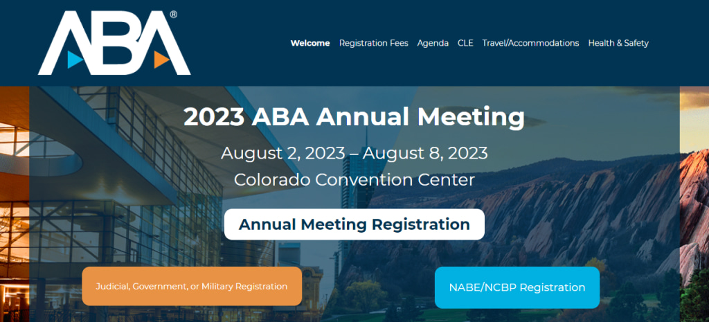 ABA annual meeting