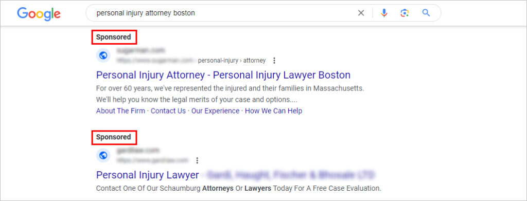 PPC for personal injury lawyers