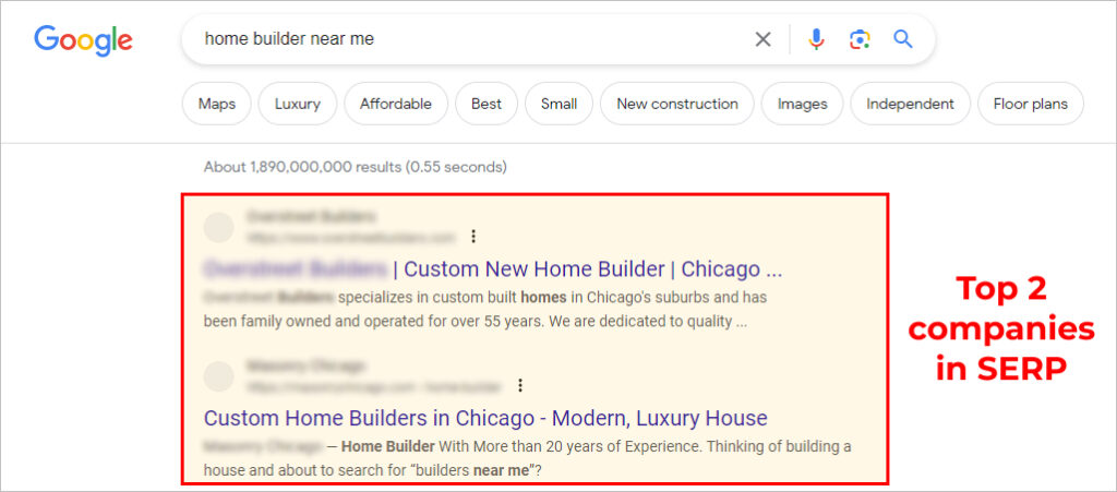 SEO for home builders