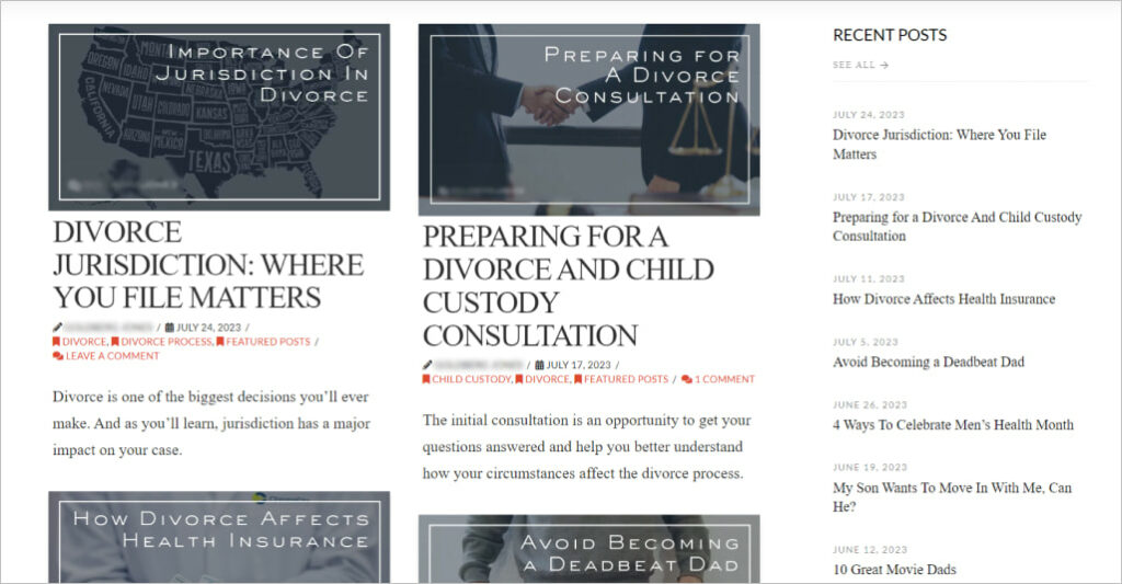 Family law attorney blogs