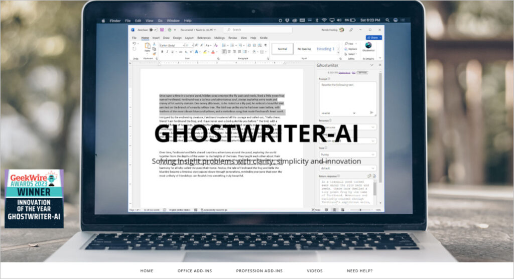Ghostwriter Legal image