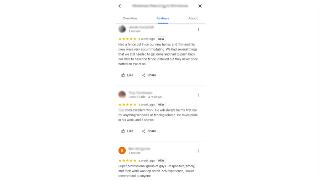Online Reviews and Reputation Management