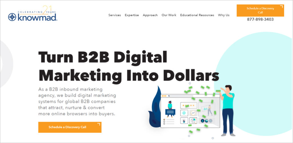 Knowmad Digital Marketing screenshot