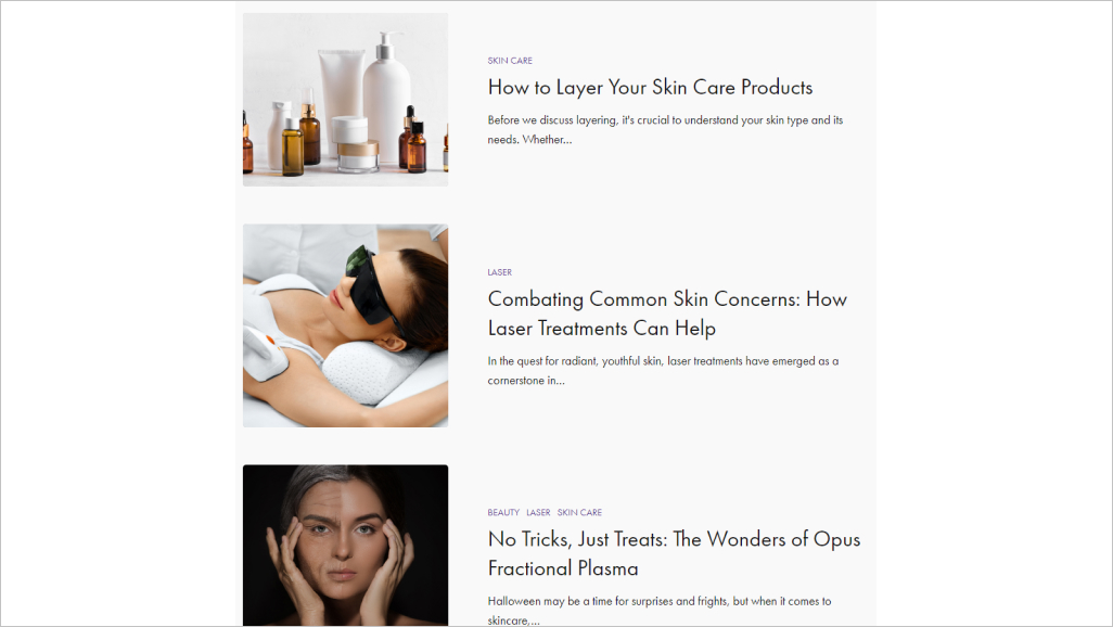 Leverage Content Marketing for Medical Spa Services