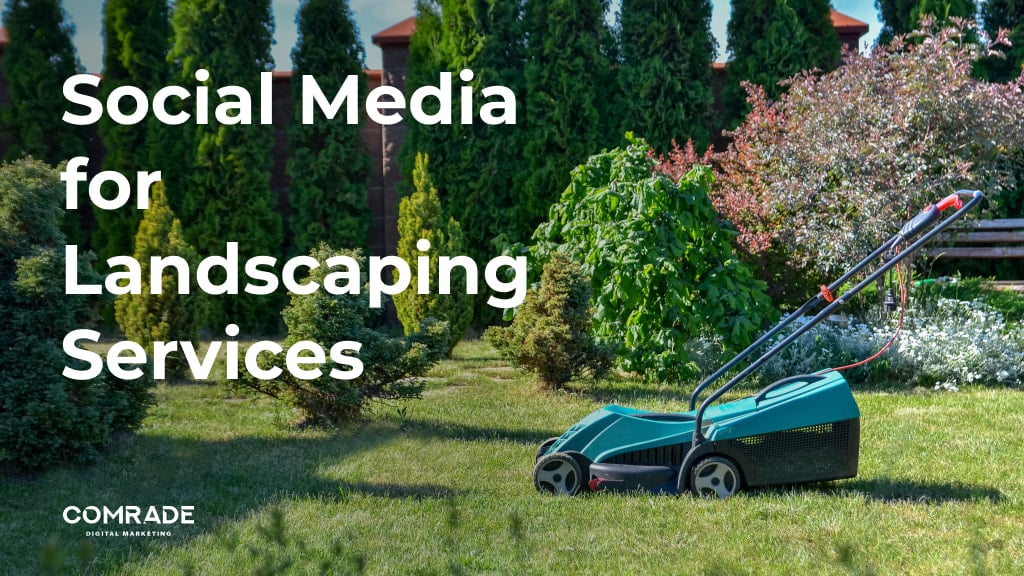 social media for landscaping services