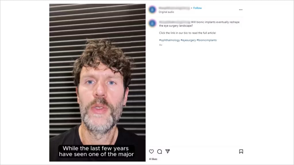 Vertical video on Instagram