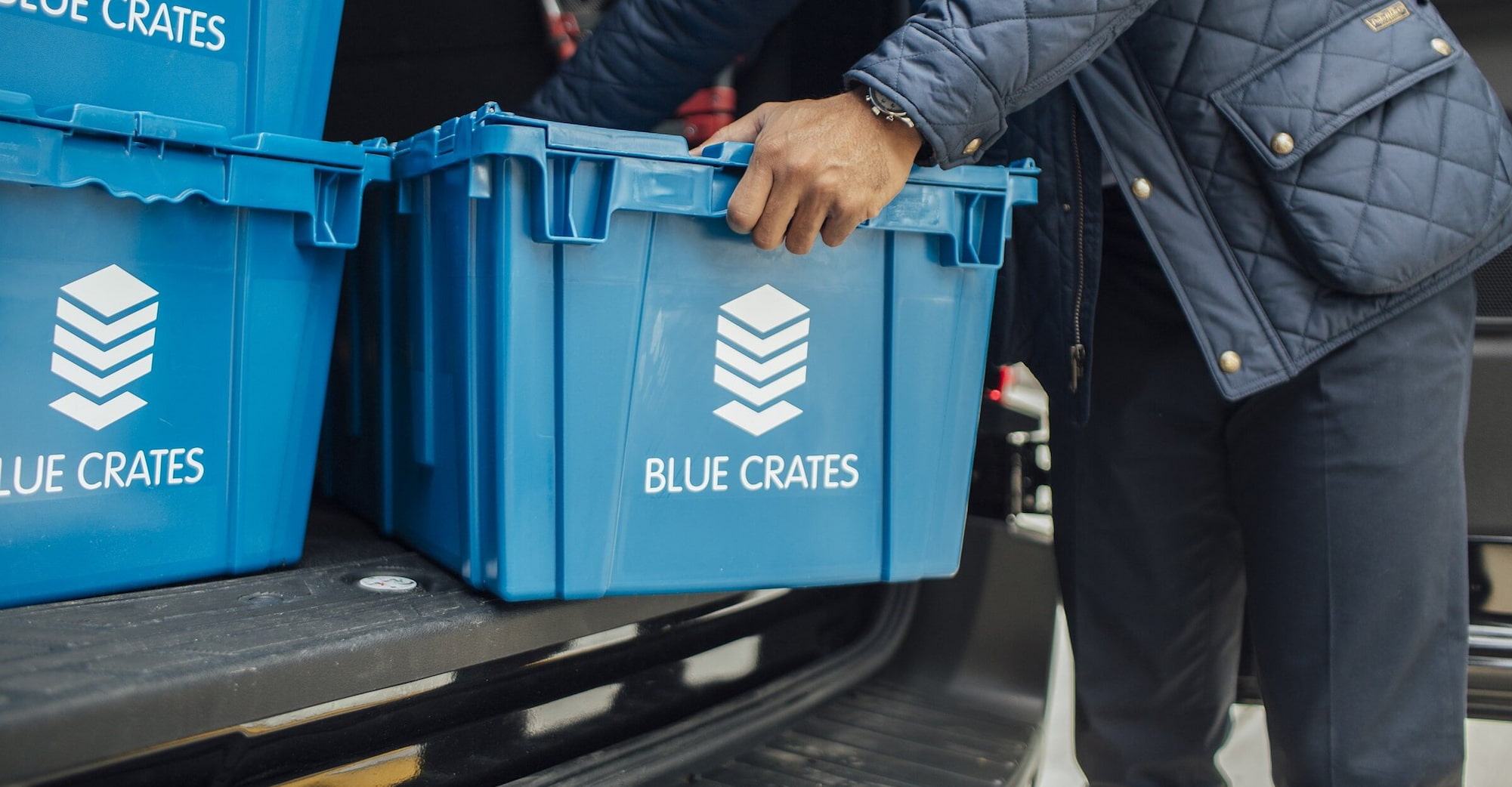 Blue Crates