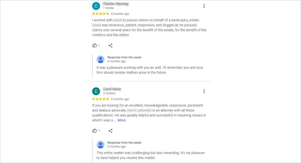 Reviews
