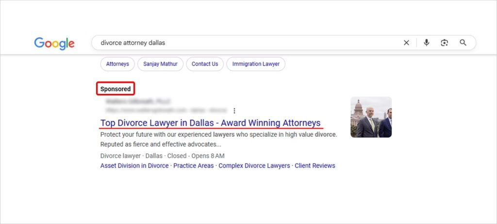 Location-specific ad copy