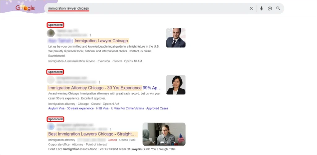 Google Ads (PPC) for Immigration Lawyers