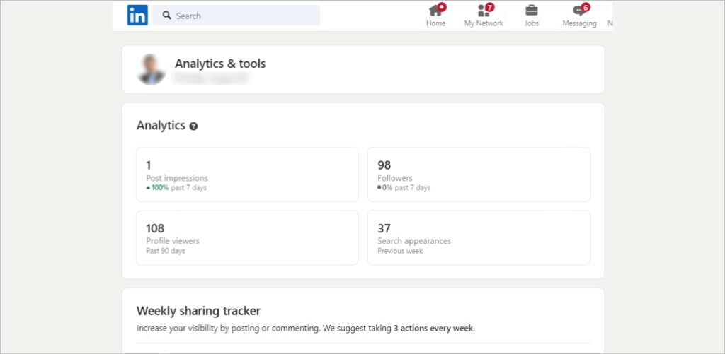 Profile Analytics