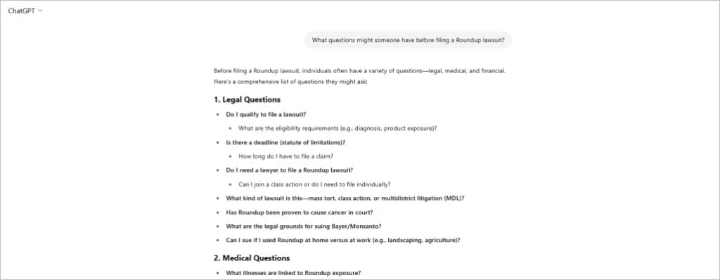 Use AI Tools to Uncover Question-Based Keywords