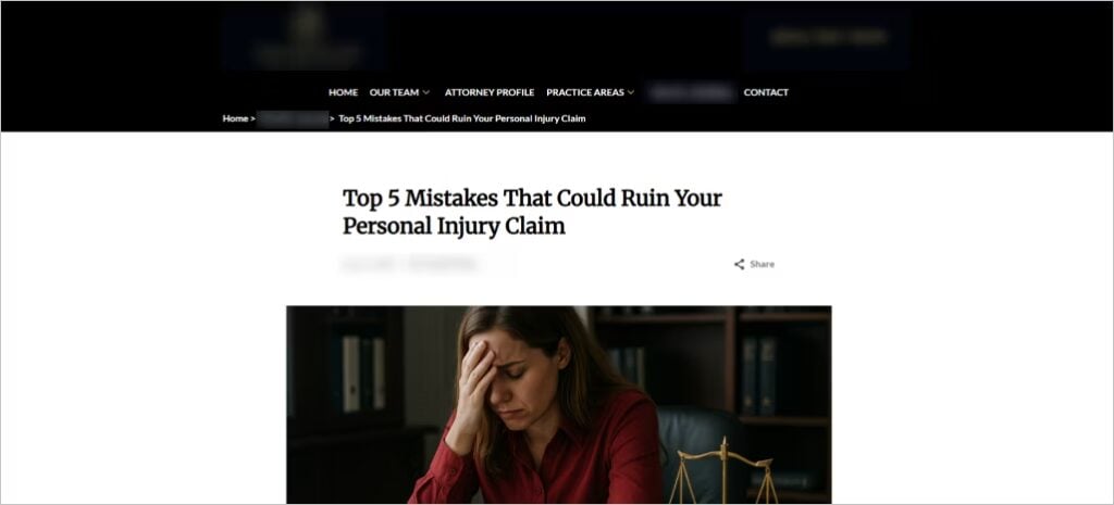 Blog post