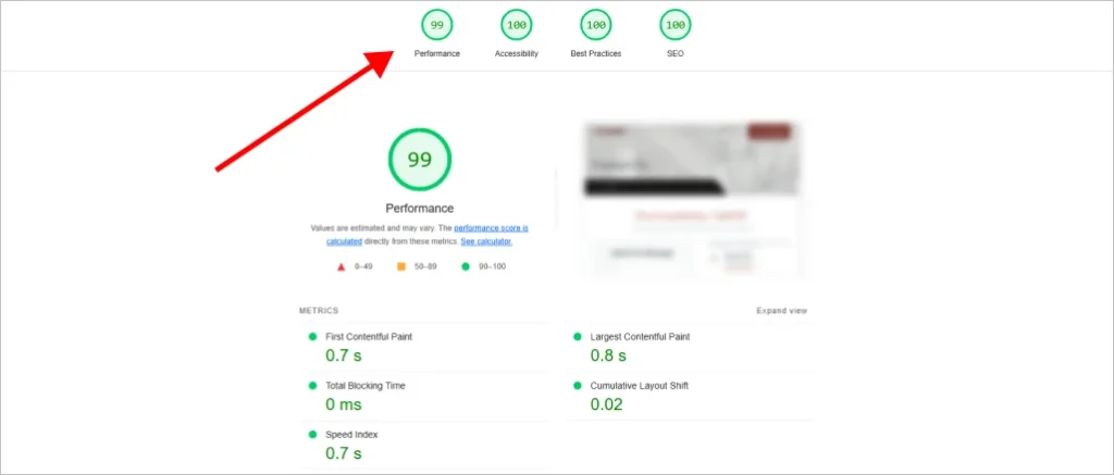 Website Speed