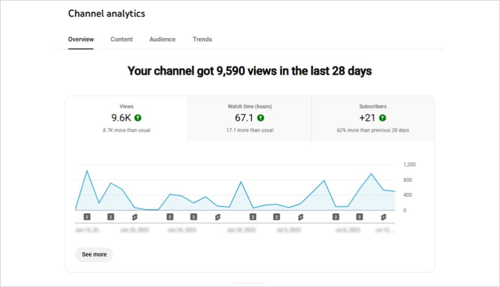 YouTube Analytics