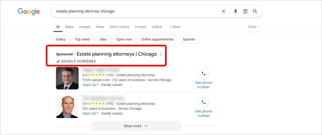 estate planning lawyer ppc