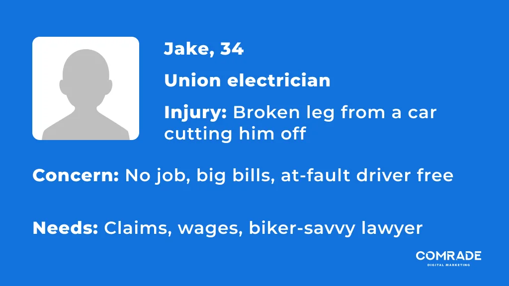 motorcycle accidents persona
