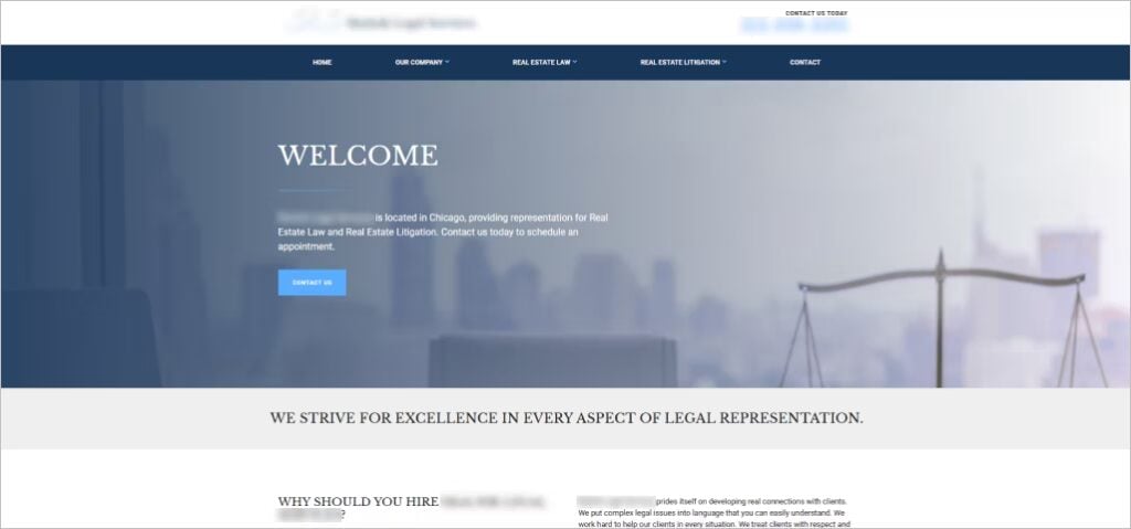 Site example