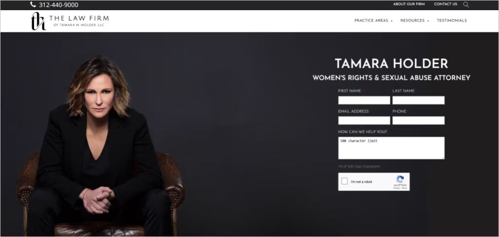 The Law Firm of Tamara Holder Home Page