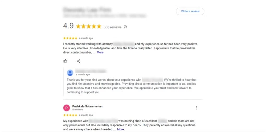 Reviews